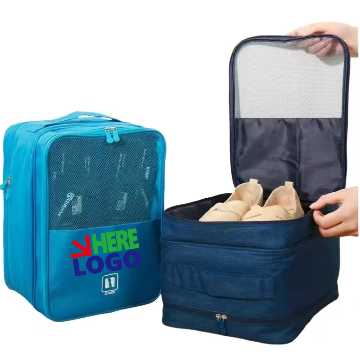 Triple-Layer Shoe Box Organizer Bag 1