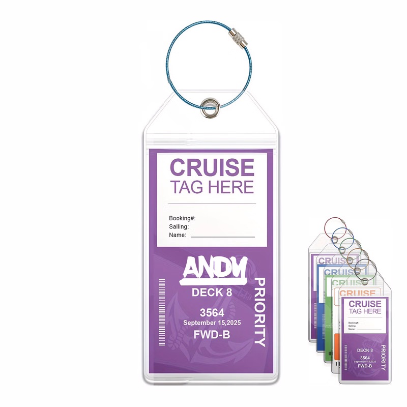 Carnival Cruise Luggage W/ Boarding Tags