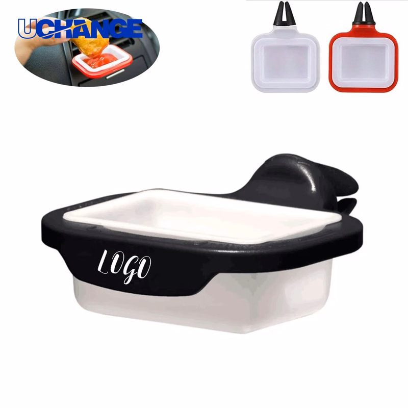 Portable Car Sauce Dip Clip Holder