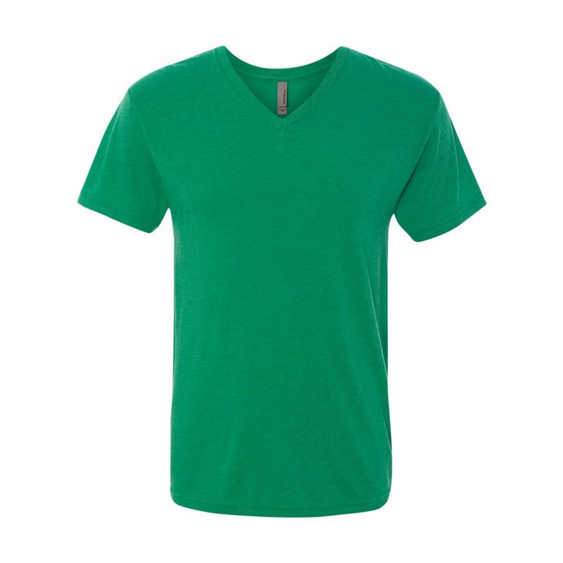 Men's Triblend V-Neck Tee - 6040