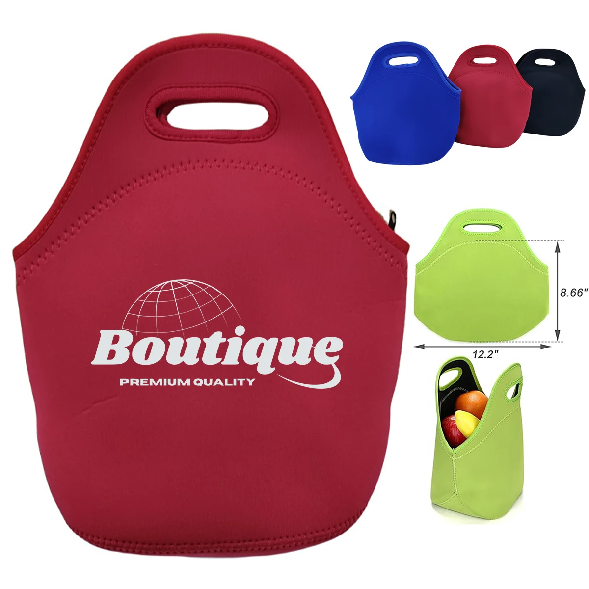 Neoprene Insulated Lunch Tote For Work & Travel 1