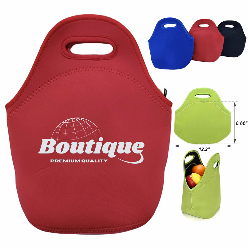 Neoprene Insulated Lunch Tote For Work & Travel