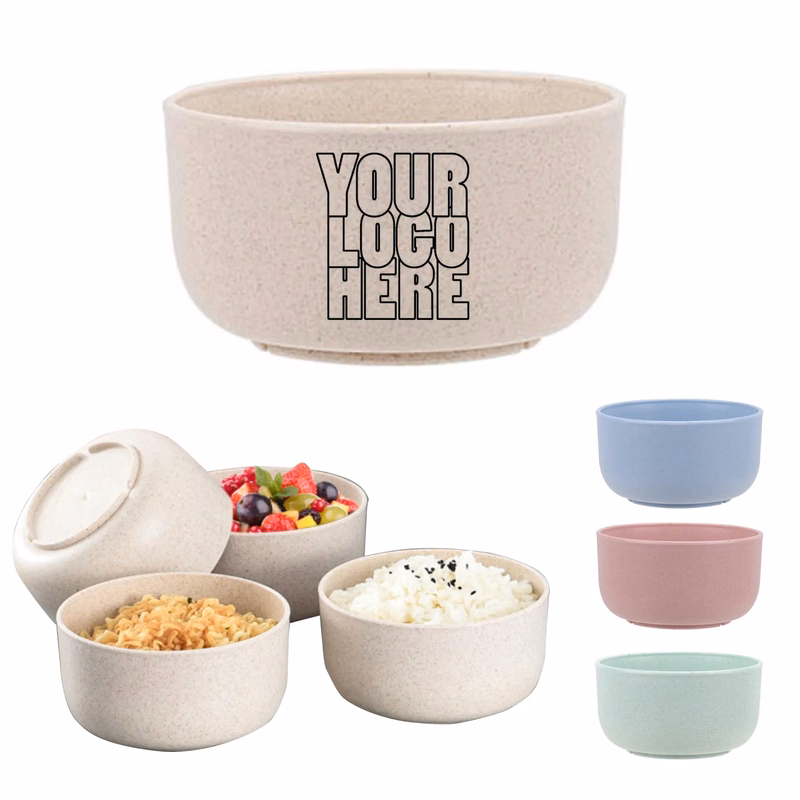 Wheat Straw Bowl With Spoon