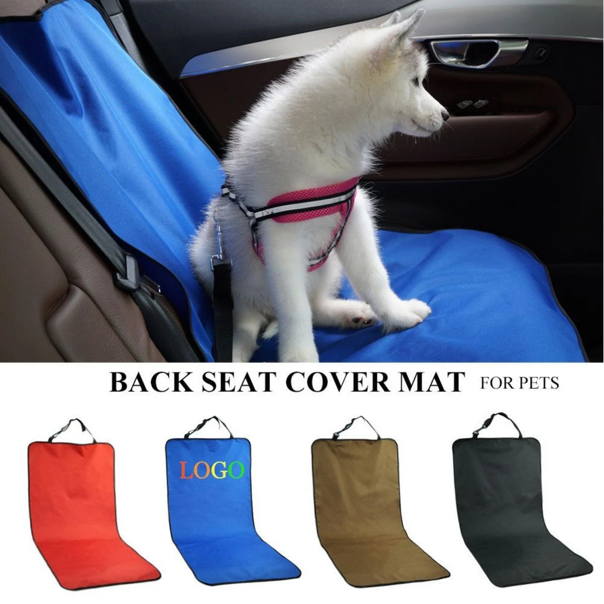 Oxford Fabric Pet Proof Durable Car Seat Cover Pet Seat Pad 1