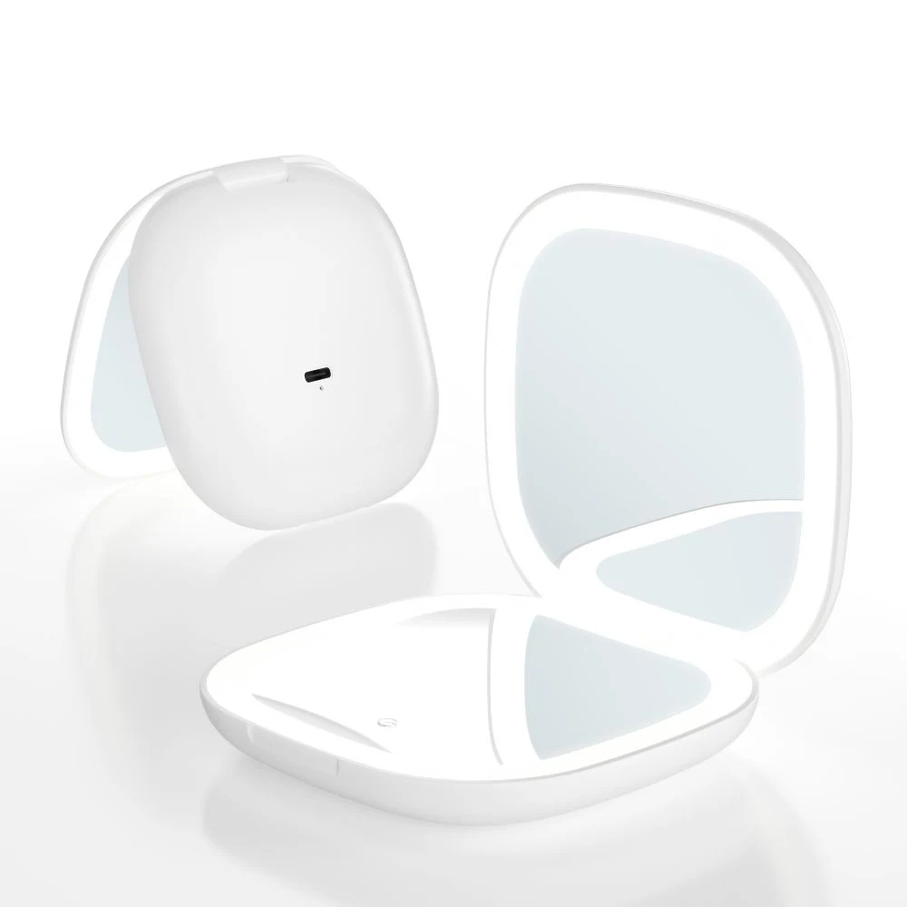 Led Lighted Travel Makeup Mirror 1