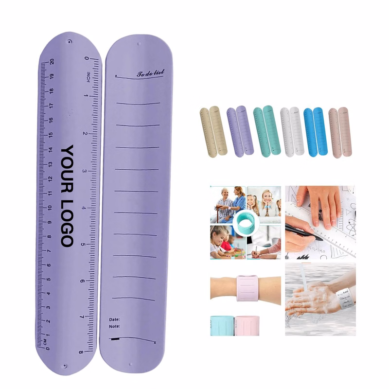 Multifunction Silicone Wrist Ruler Band