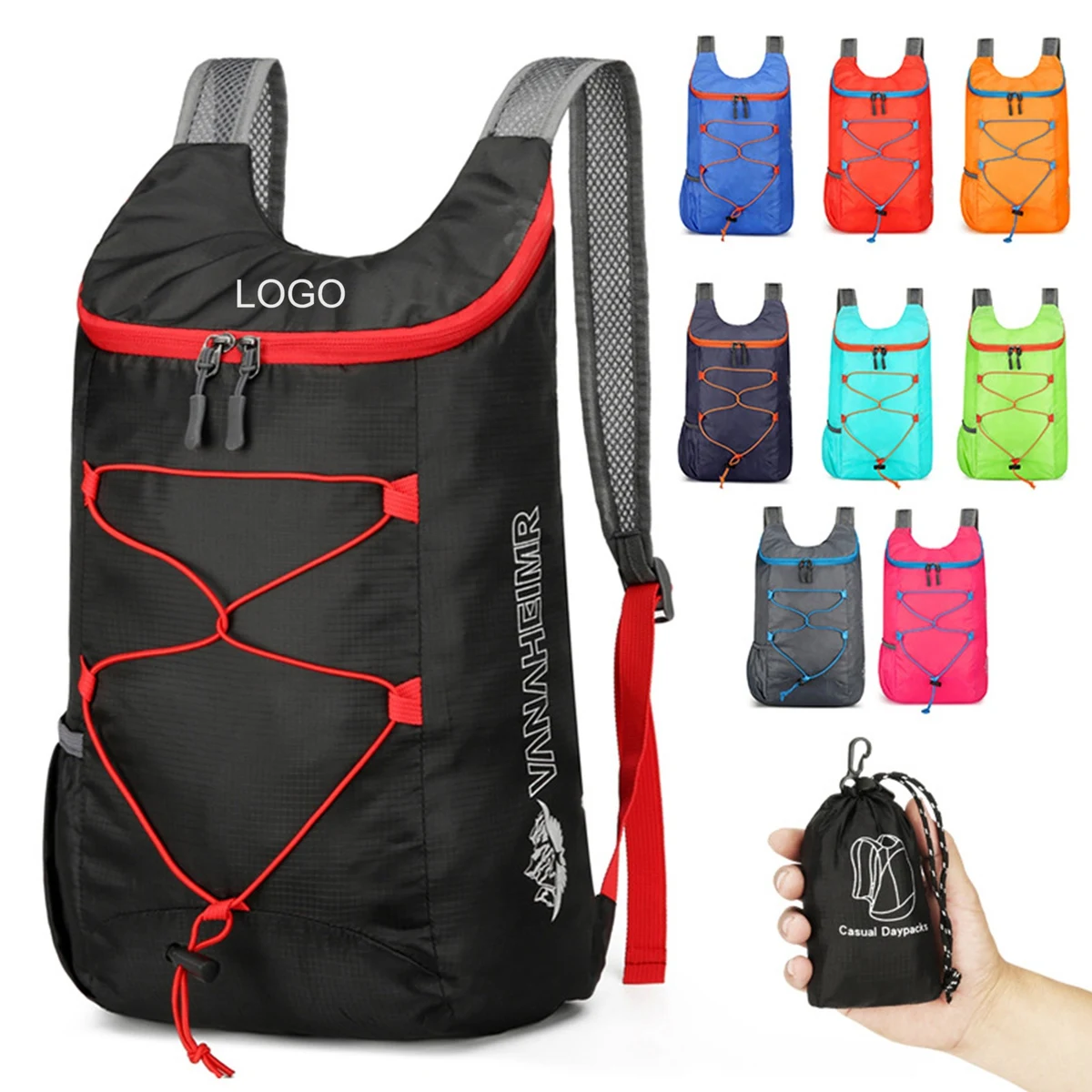 Outdoor Portable Oxford Cloth Mountaineering Backpack 1