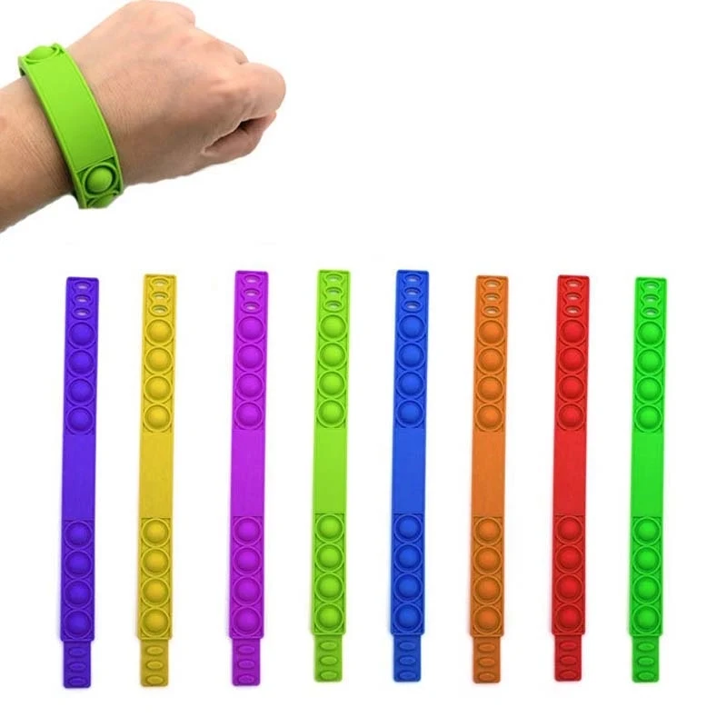 Pop Push Bubble Fidget Toy Wristbands 1