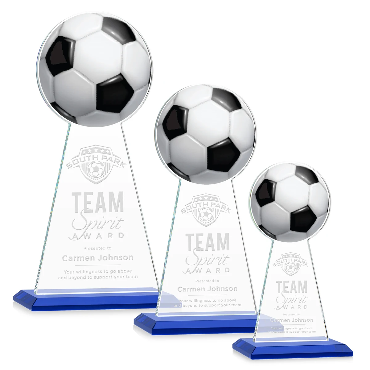 Edenwood Soccer Award - Blue 1