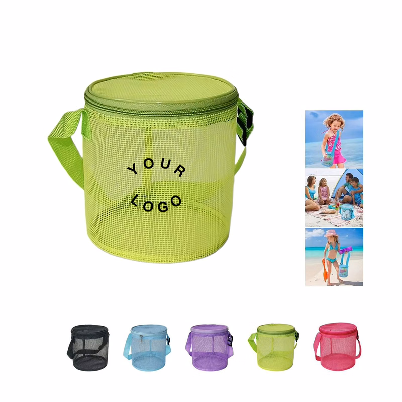 Nylon Mesh Bag with 6.7 Inch Lightweight Breathable Body