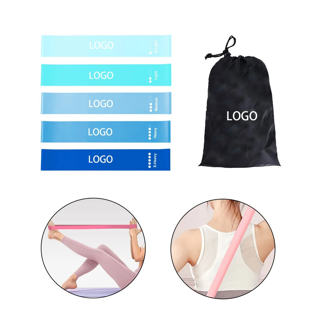 Resistance Exercise Bands Set 1