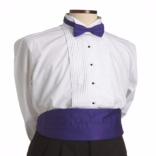 Purple Cummerbund