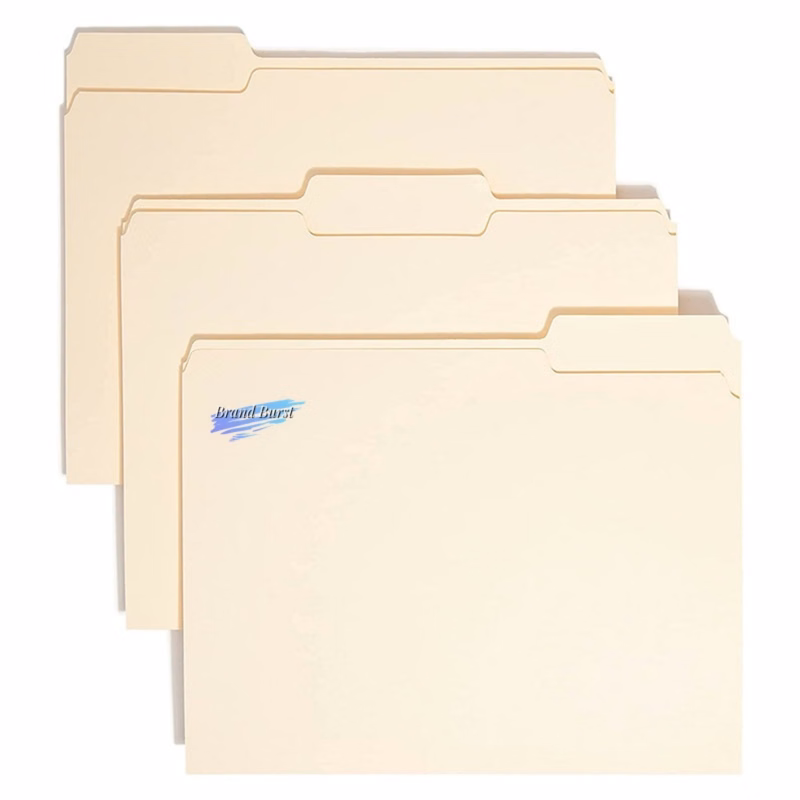 1/3-Cut Tab Letter Size File Folder