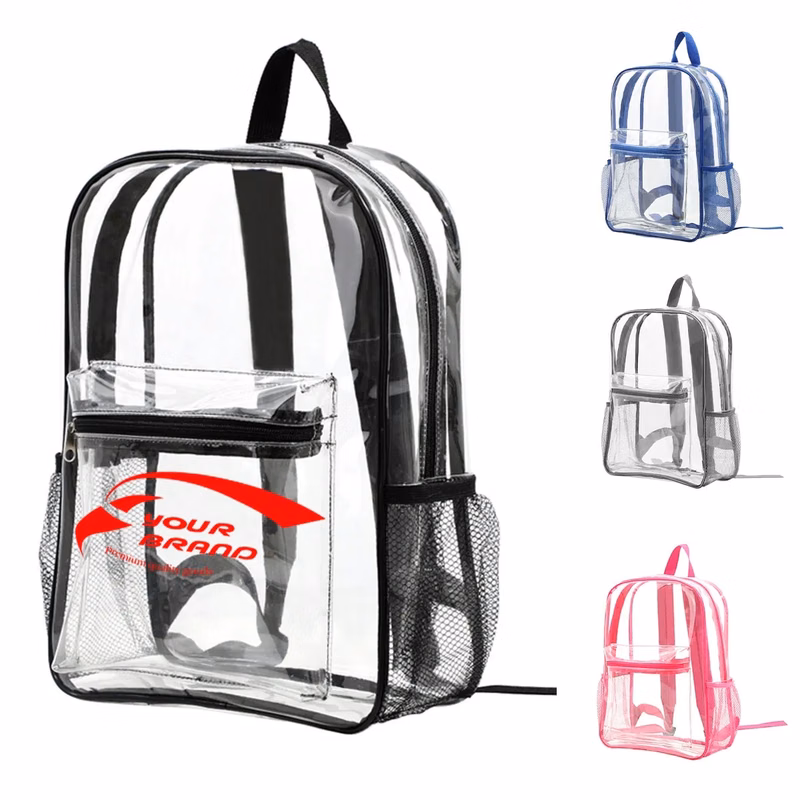 Clear Backpack Heavy Duty PVC Transparent Bag