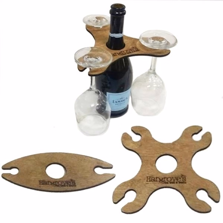 Wine Glass Wooden Holdermade of wood