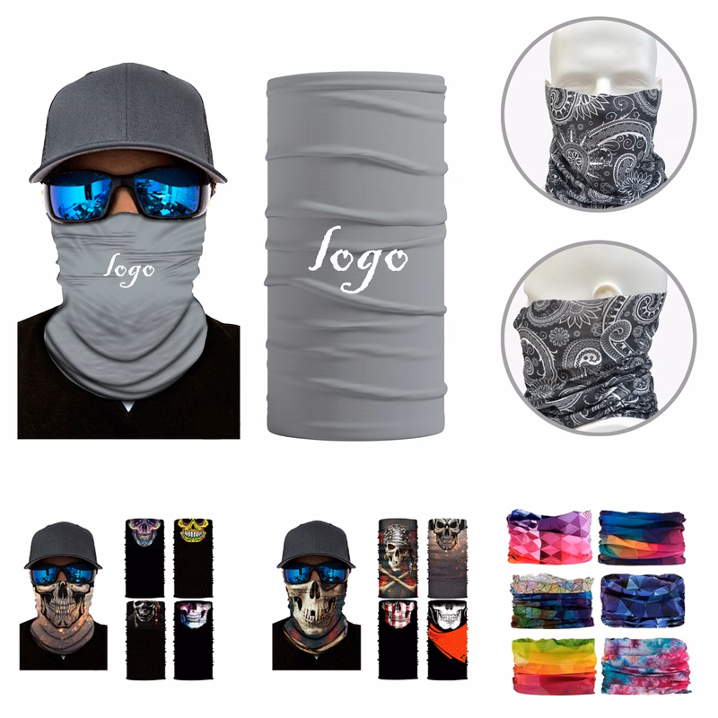 MOQ50 Versatile Athletic Neck Gaiter For Sports