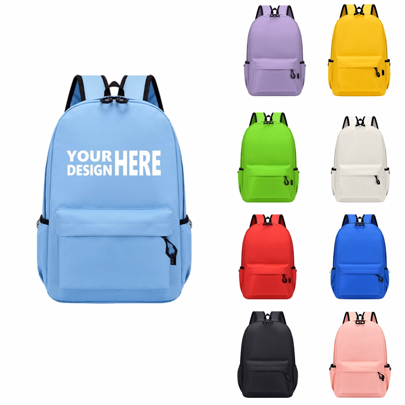 Durable Oxford Student Daypack with Front Pocket