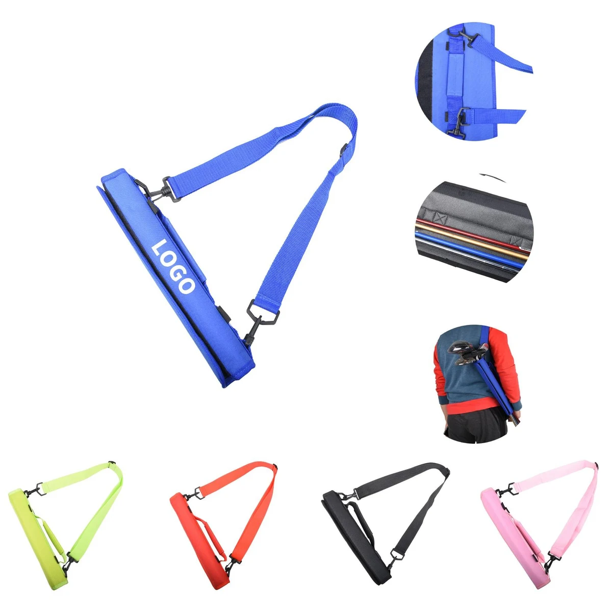 Foldable Golf Club Carrier 1