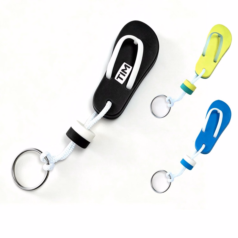 Flip Flop Floating Keychain