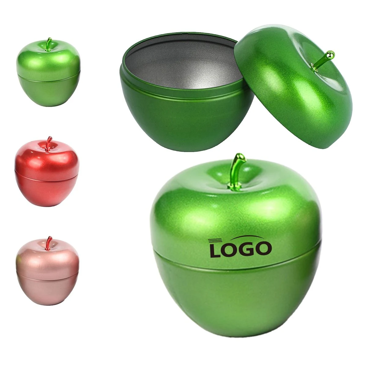 Apple-Shaped Decorative Storage Case 1