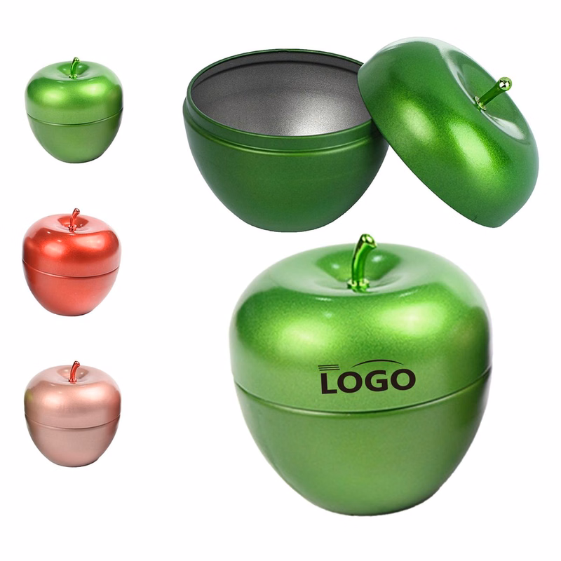 Apple-Shaped Decorative Storage Case