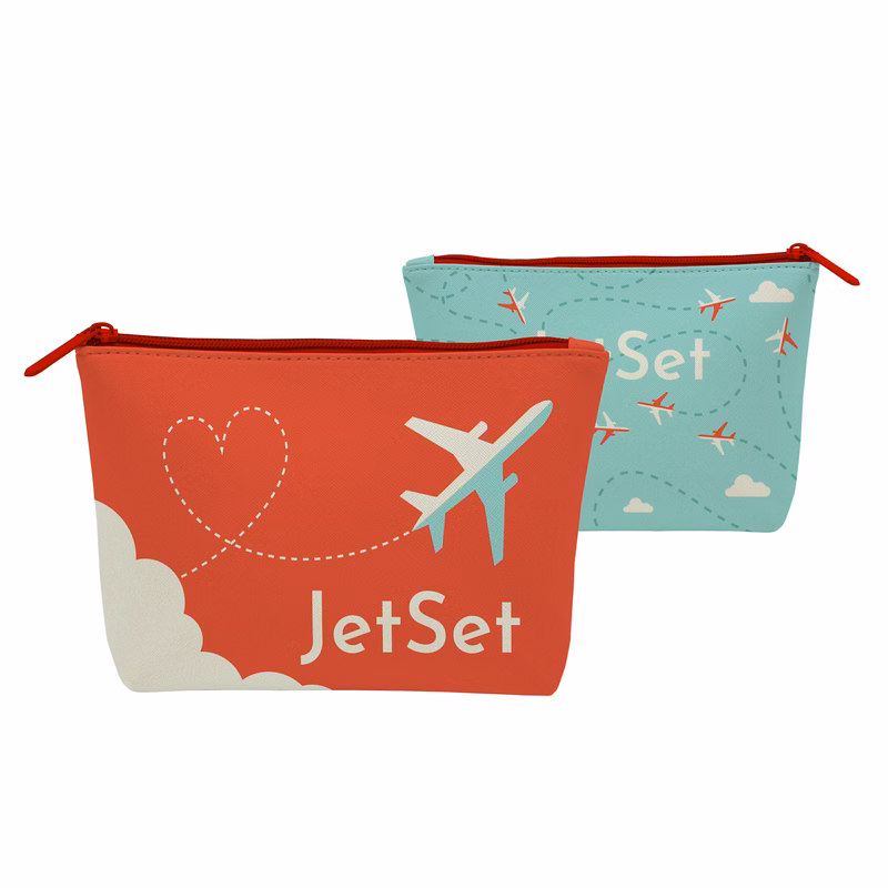 LVL Vegan Leather Medium Gusset Pouch