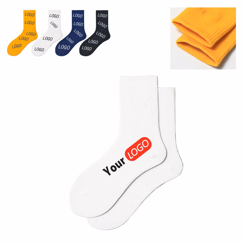 Custom Cotton Jacquard Long Sock