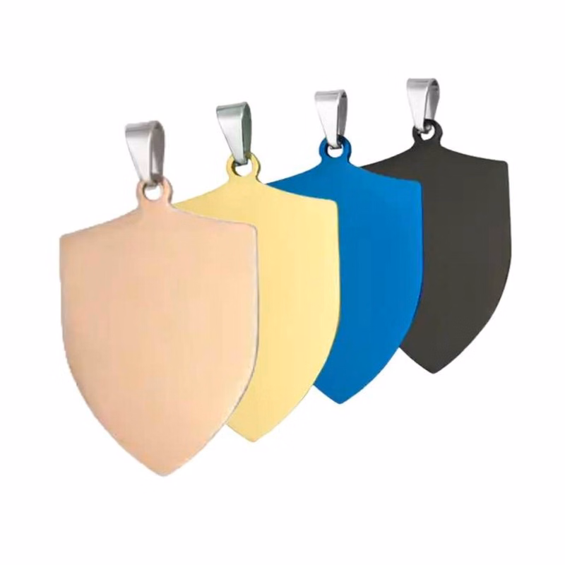 Shield Stainless Steel Pet Tag