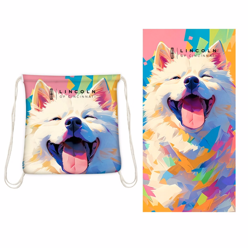 2-in-1 Foldable Beach Towel