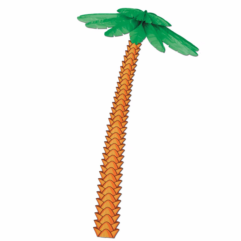 Jointed Palm Tree w/ Tissue Fronds