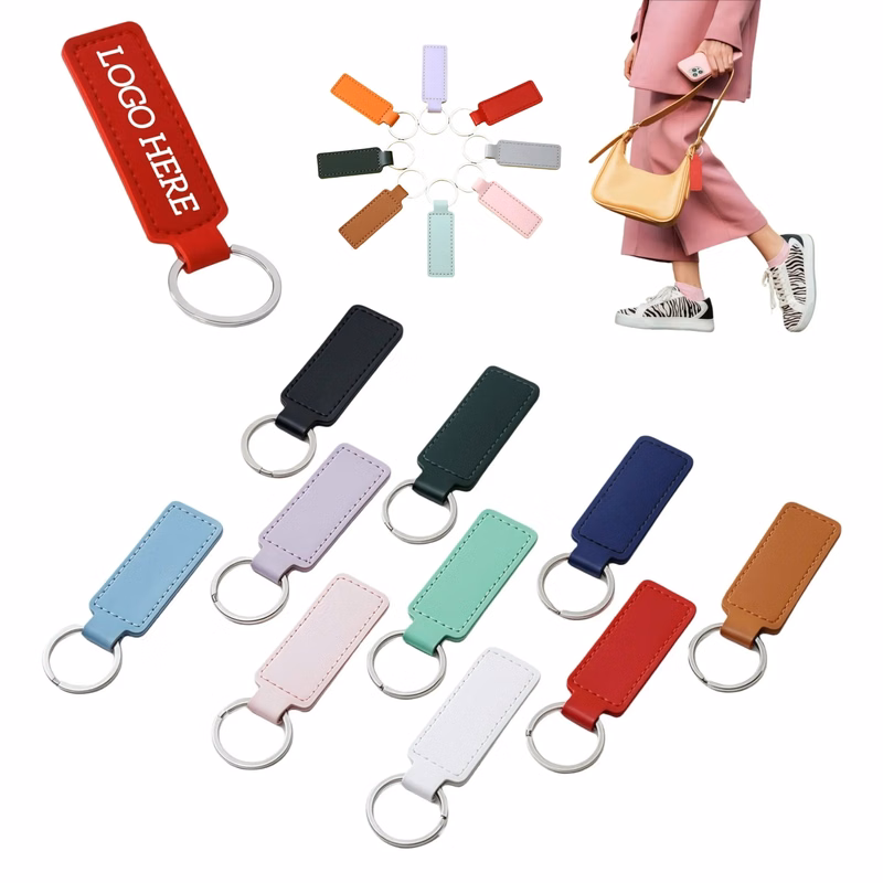 Premium PU Leather Keychain