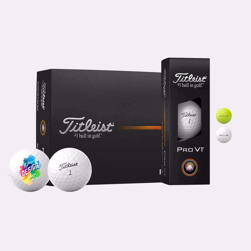 Titleist Pro V1 Golf Balls with Custom Imprints