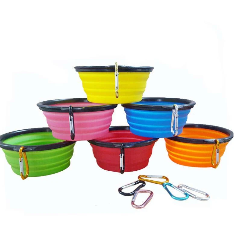 Silicone Collapsible Bowl With Hook 1