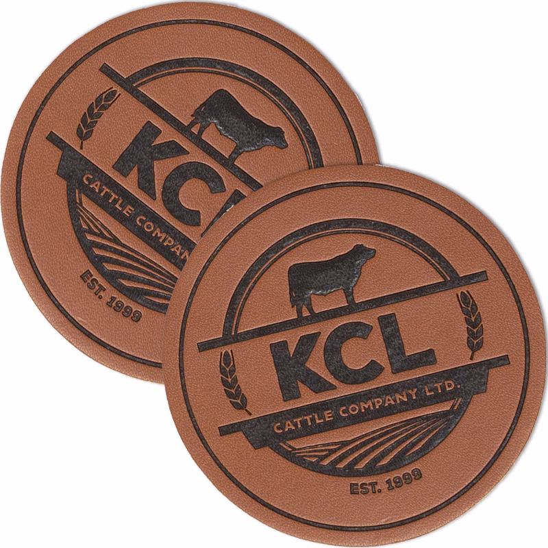Leather Patch: 3.5"