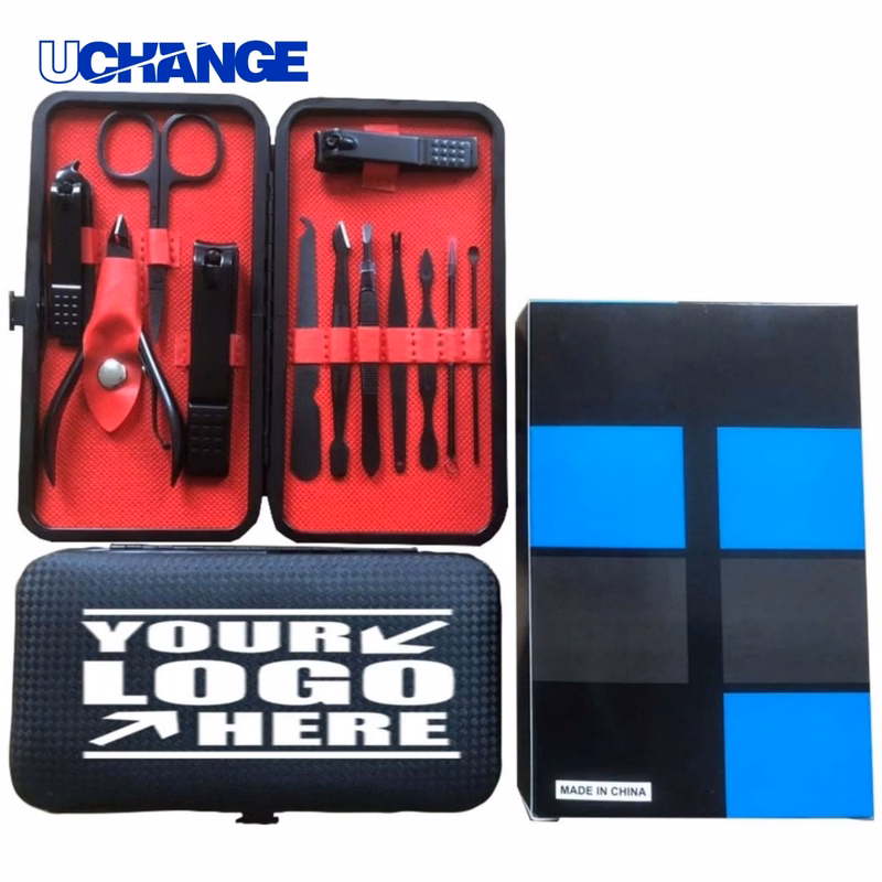 12 Pcs Portable Stainless Steel Manicure Set