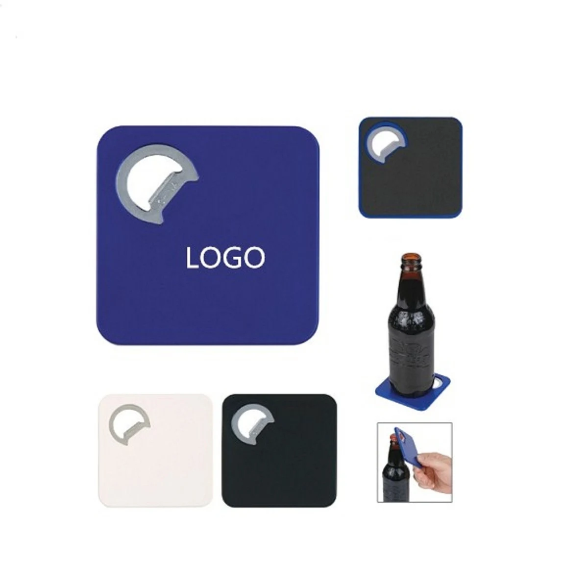 Coaster With Bottle Opener 1