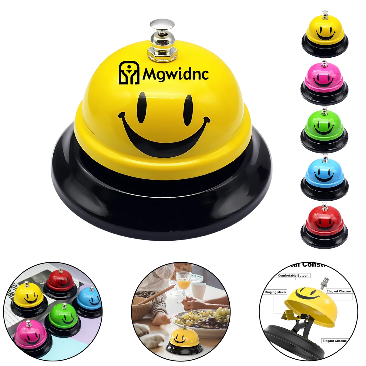 Smiley Food Call Bell for Restaurant Kitchen 1