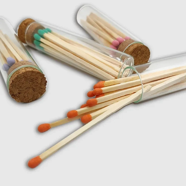 Bottle Matches In Glass Jar 1