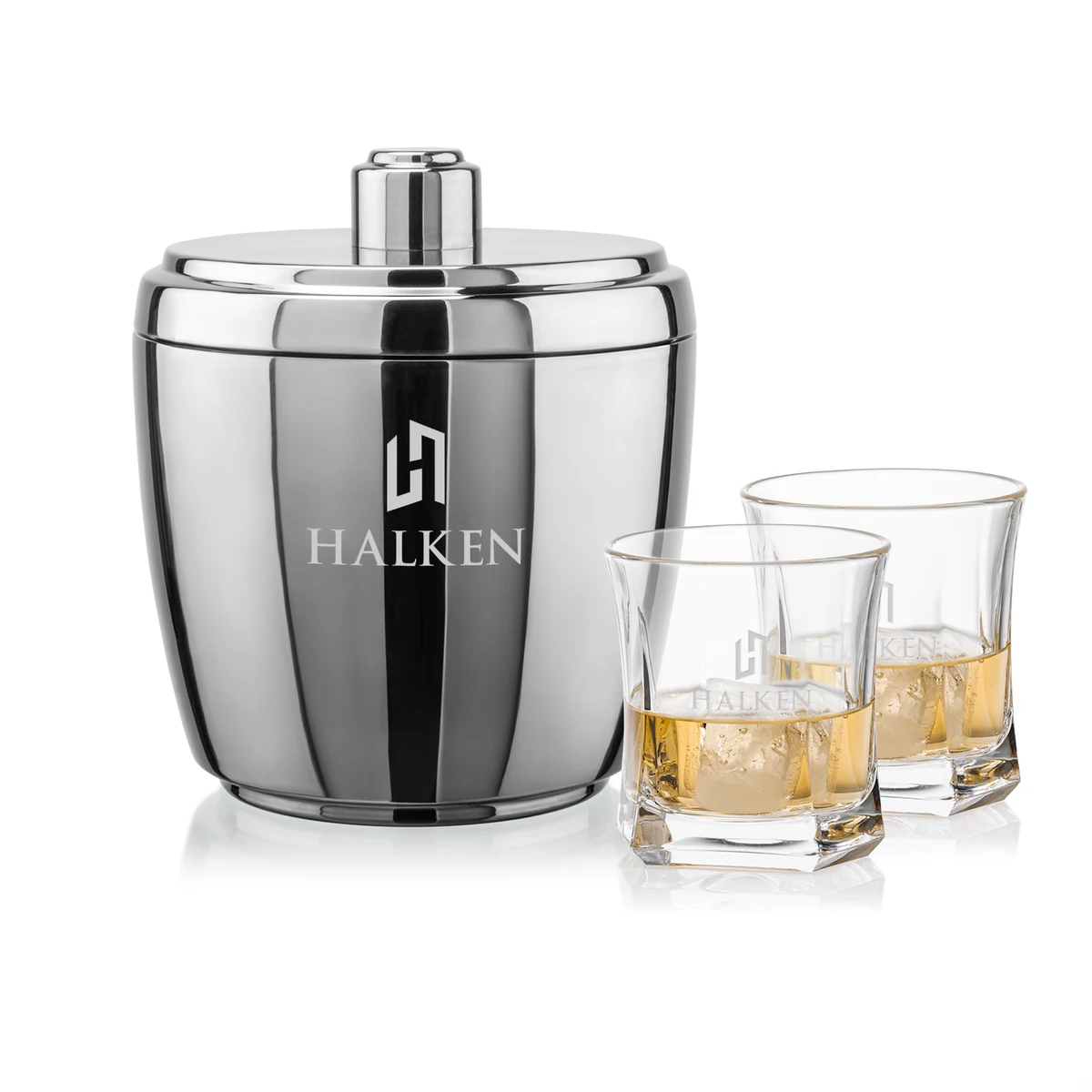 Pescara Ice Bucket & Avalon On-the-Rocks Set 1