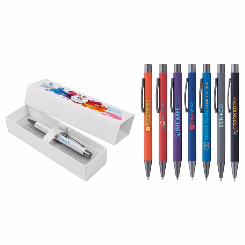 Bold Softy in Premium Gift Box - Full Color on Pen & Box