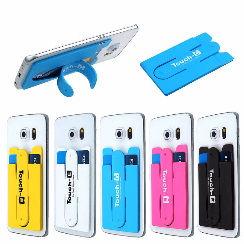 Silicone Cellphone Wallet Stand