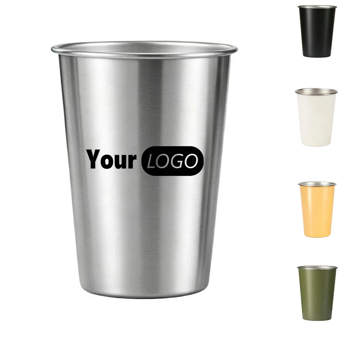 Stainless Steel Cold Beverage Drinking Tumbler 1