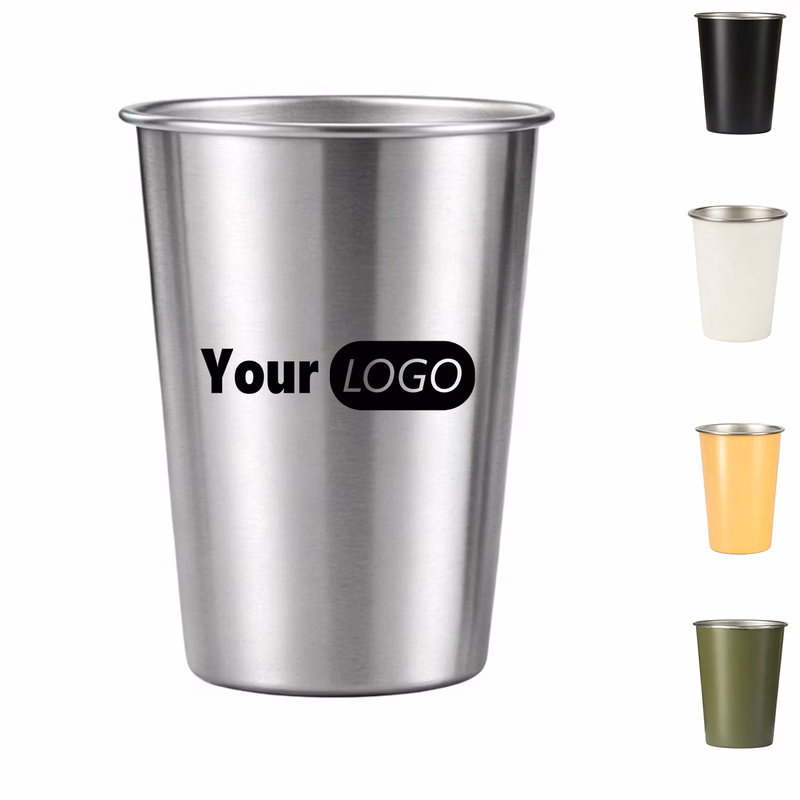 Stainless Steel Cold Beverage Drinking Tumbler