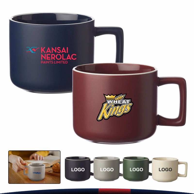 14 oz. Matte Ceramic Mug