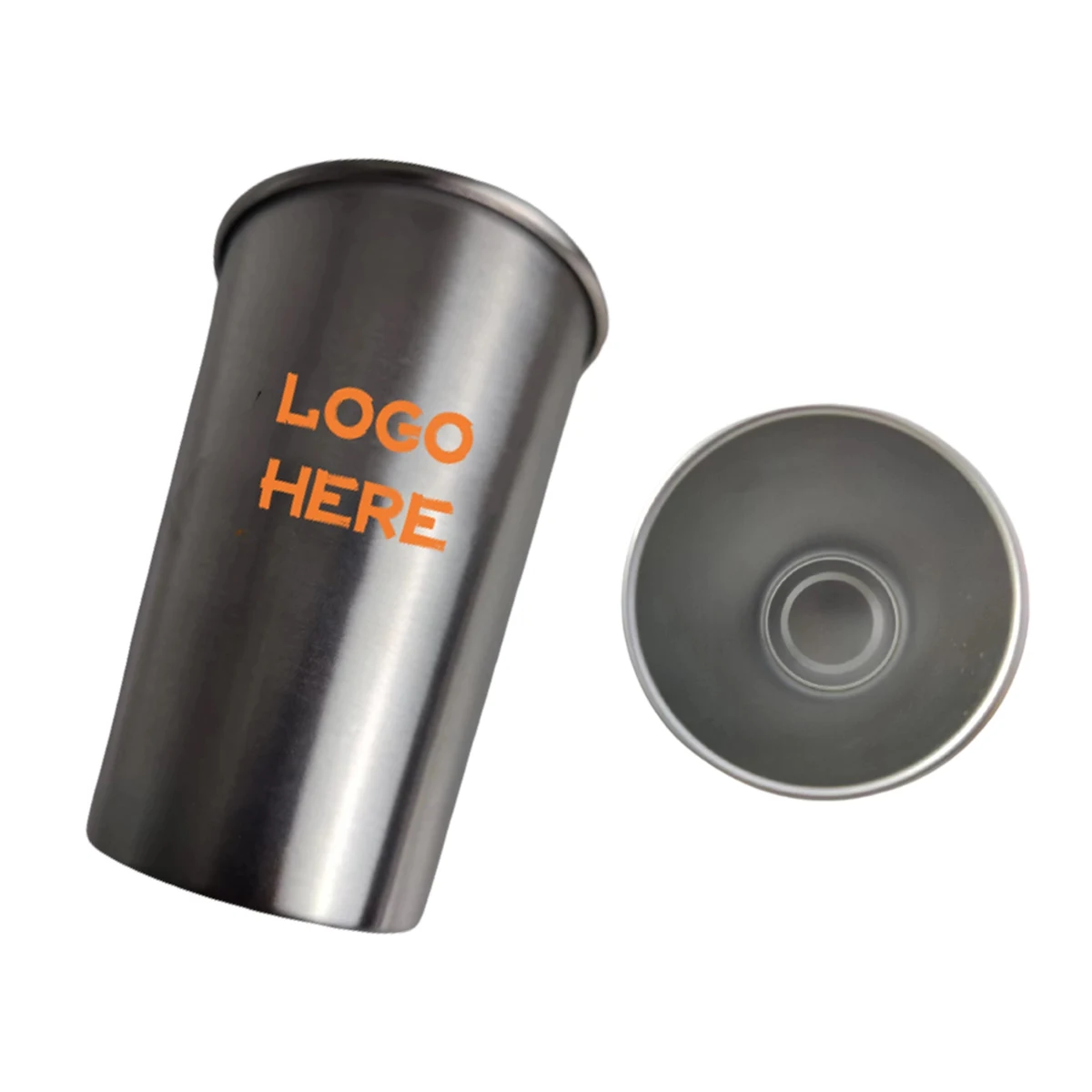 12 oz. Premium Stainless Steel Pint Cup 1
