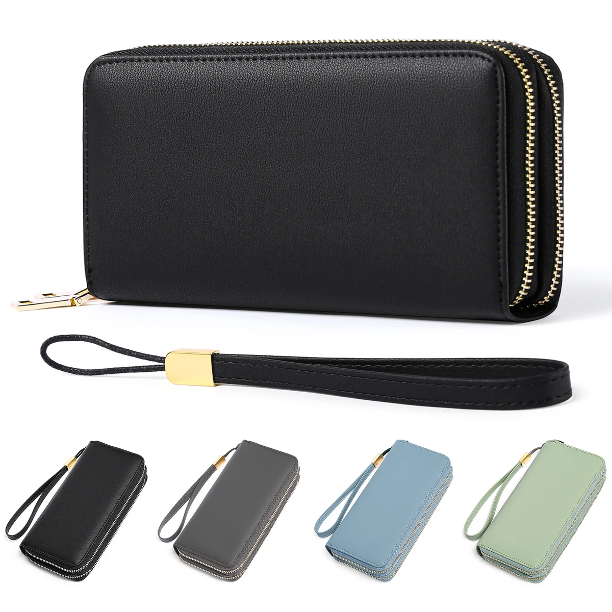 24 Slots RFID Blocking Card Holder Wallet 1