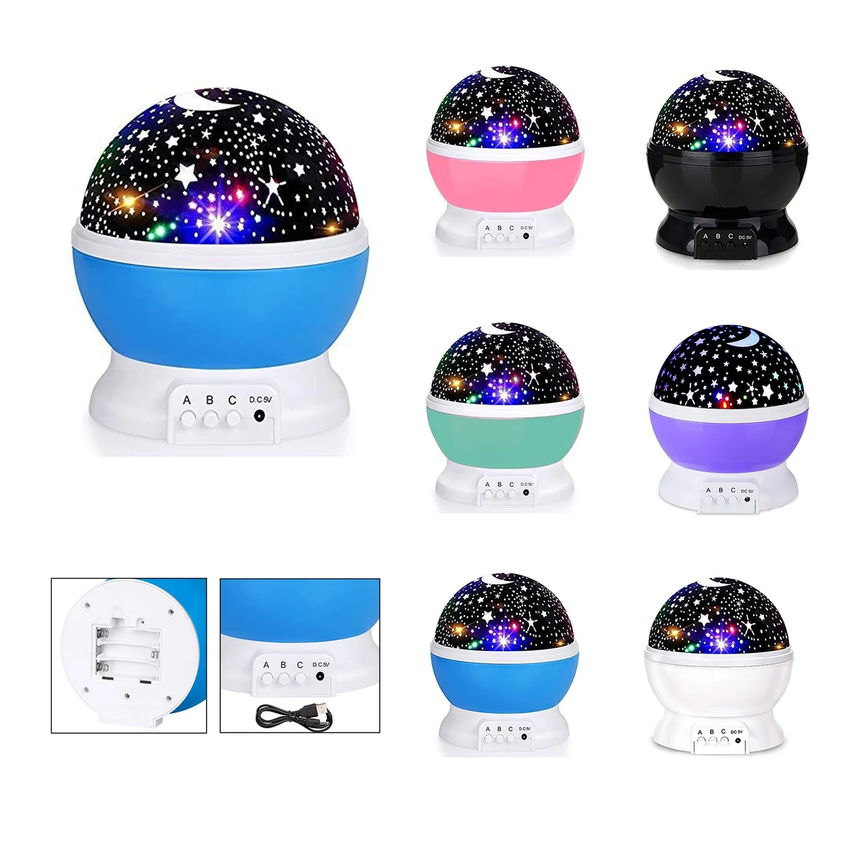 Starry Projection Nightlight 1