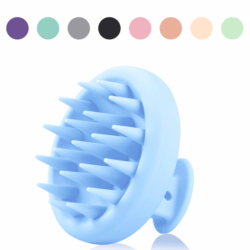 Silicone Scalp Massage Shampoo Brush