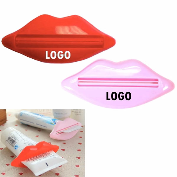 Custom ABS Plastic Lip-Shaped Toothpaste Dispenser — Personal Care Promo