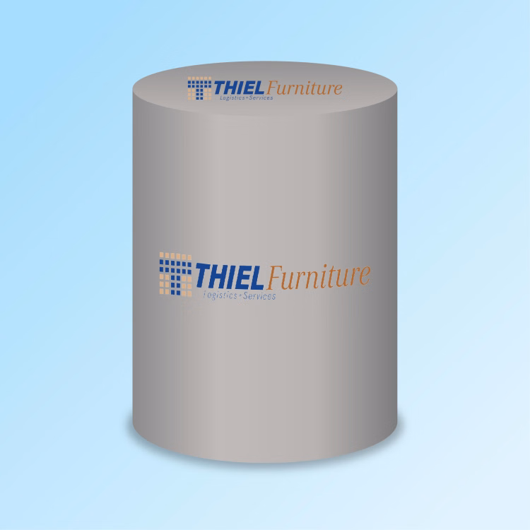 60" Diameter 30" Tall Full Digital Banquet Tablecloths